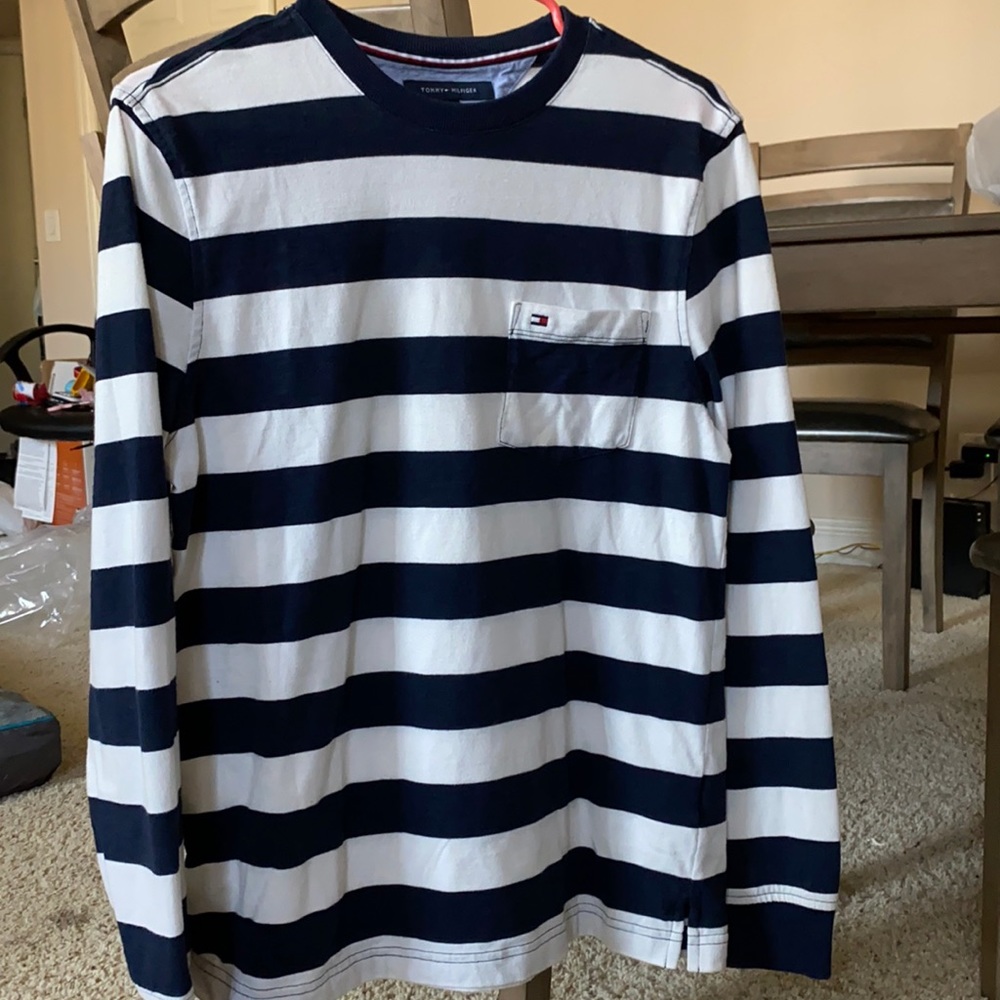 Tommy Hilfiger striped long sleeve tshirt